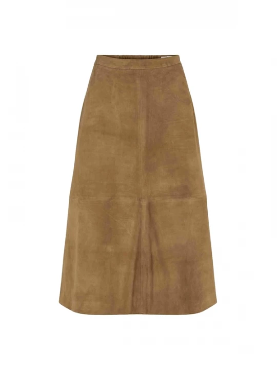 Foto van product Soft Rebels Rok ' SRPetra ' sepia