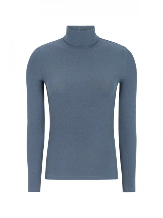 Foto van product Soft Rebels Shirt 'Fenja' duifblauw