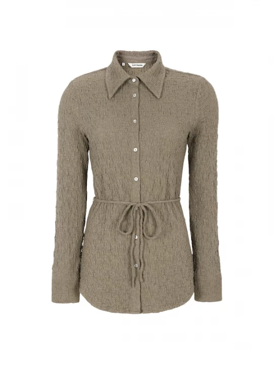Foto van product Soft Rebels Shirt ' SRBallina ' greige