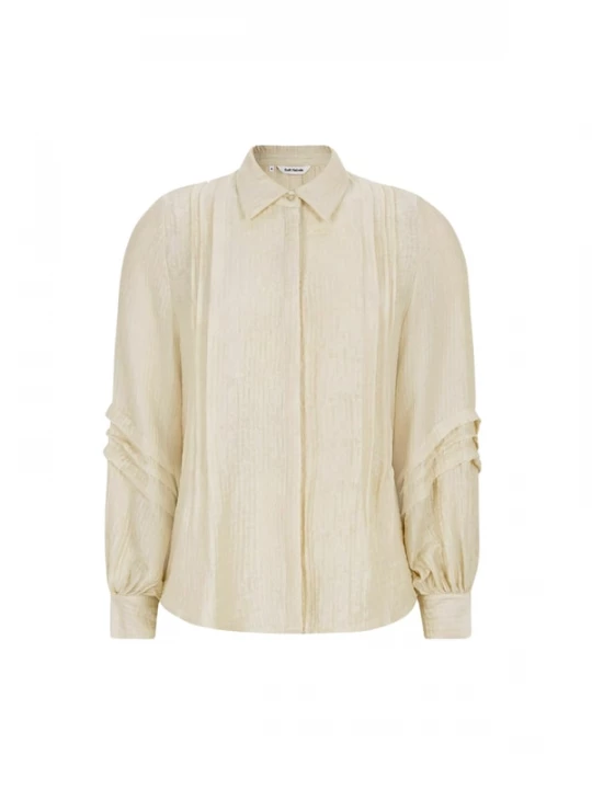 Foto van product Soft Rebels Shirt ' SRCelyse ' beige