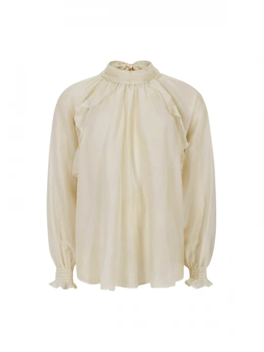 Foto van product Soft Rebels Shirt ' SRRachel ' ivoor