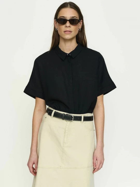 Foto van product Soft Rebels Shirt ' SRYindi ' zwart