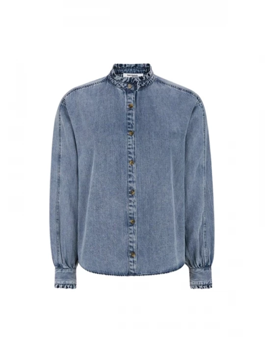 Foto van product Soft Rebels Shirt ' SRZora ' lichtblauw