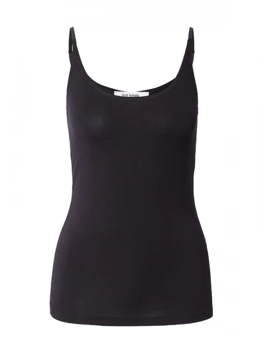 Foto van product Soft Rebels Top 'Linsey' zwart
