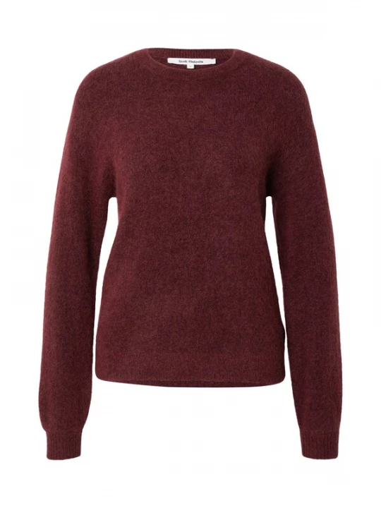 Foto van product Soft Rebels Trui 'SRAllison' bourgogne