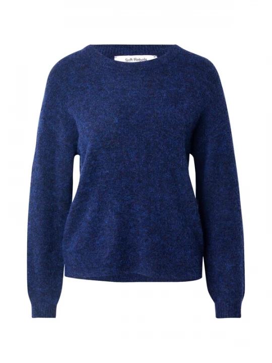 Foto van product Soft Rebels Trui 'SRAllison' donkerblauw