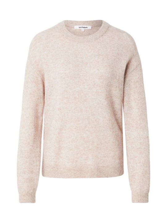 Foto van product Soft Rebels Trui 'SRAllison' greige