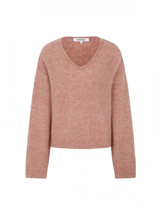 Foto van product Soft Rebels Trui 'SRAllison' rosa