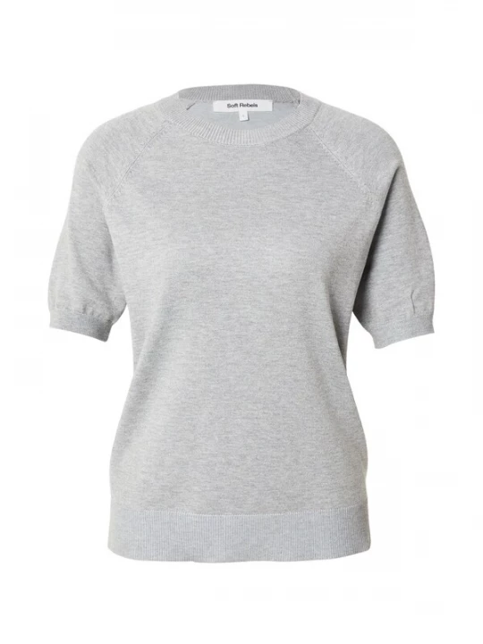 Foto van product Soft Rebels Trui 'SRMarla' grijs gemêleerd