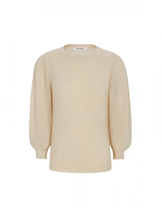 Foto van product Soft Rebels Trui ' SRTrish ' beige