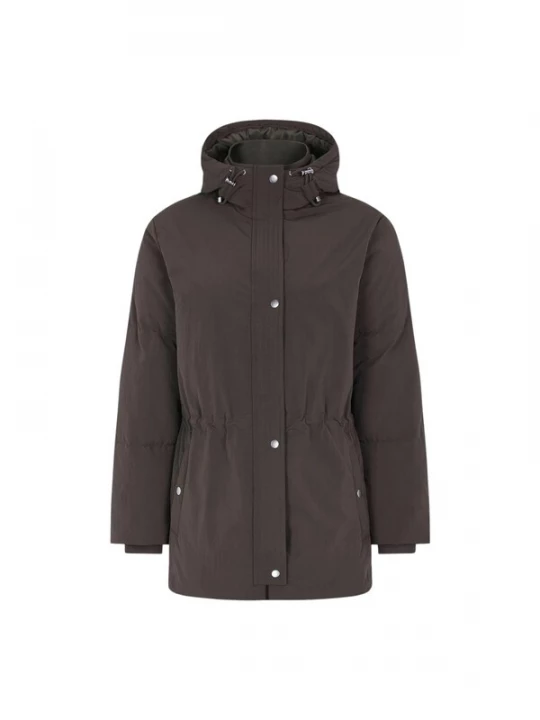 Foto van product Soft Rebels Winterparka 'SRDune' donkerbruin