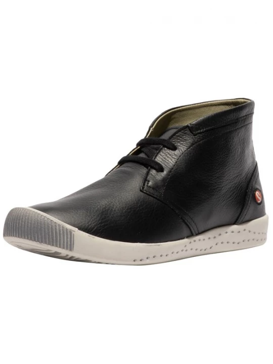 Foto van product Softinos Sneakers hoog zwart