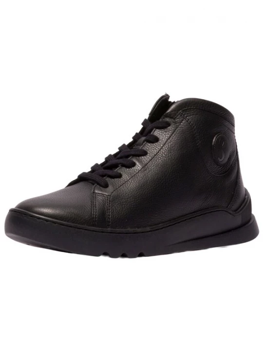 Foto van product Softinos Sneakers hoog zwart