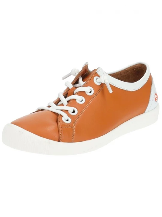 Foto van product Softinos Sneakers laag oranje / wit