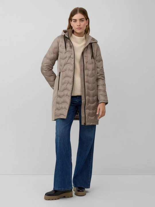Foto van product Softshell jas met opstaande kraag s.Oliver bruin