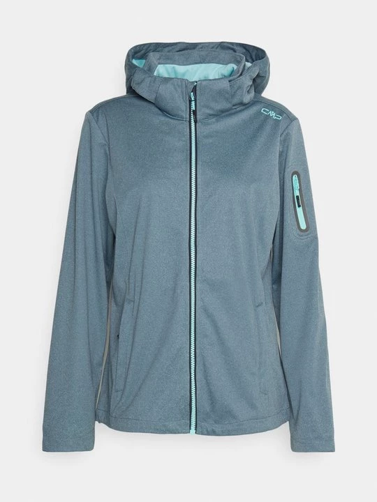 Foto van product Softshelljas CMP turquoise gemêleerd