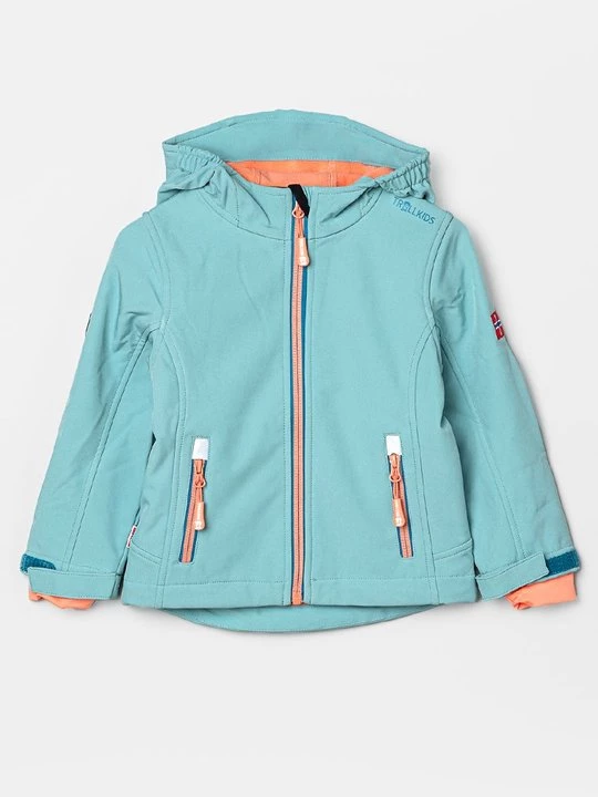 Foto van product Softshelljas Trollkids blauw