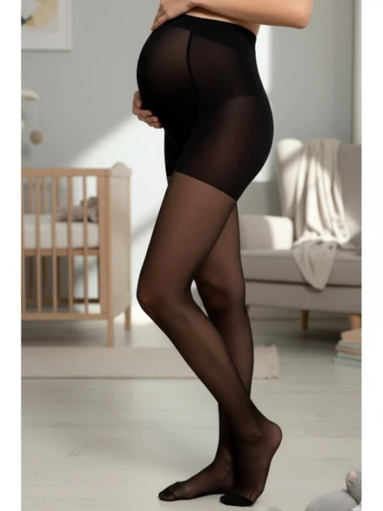 Foto van product Sokisahtel Panty's 'MAMMA DONNA 20 DEN maternity tights' zwart