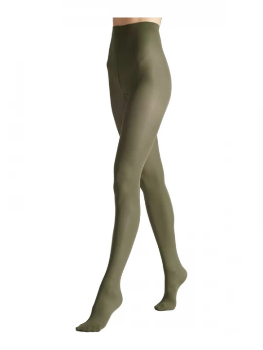 Foto van product Sokisahtel Panty's 'STIINA 40 DEN tights' olijfgroen