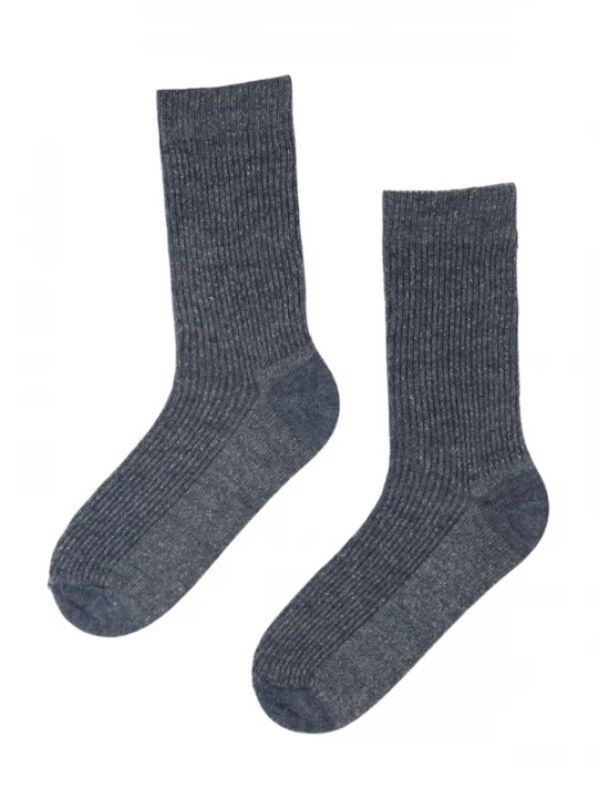 Foto van product Sokisahtel Sokken 'ALPACA WOOL sparkly socks' blauw