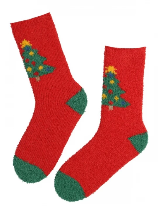 Foto van product Sokisahtel Sokken 'BUDAPEST warm Christmas socks' rood