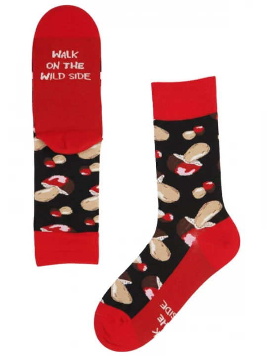 Foto van product Sokisahtel Sokken 'FUNGI' rood