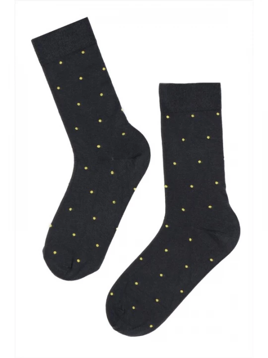 Foto van product Sokisahtel Sokken 'gray cotton socks' zilver