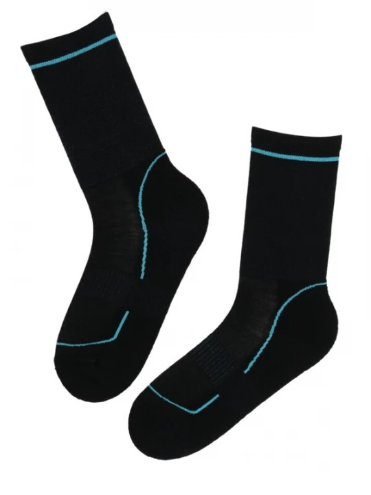 Foto van product Sokisahtel Sokken 'HIKER merino wool socks' zwart