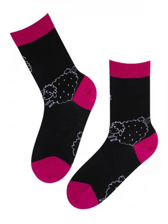Foto van product Sokisahtel Sokken 'LAMB merino wool socks' zwart