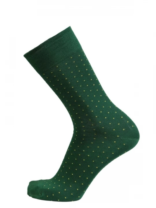 Foto van product Sokisahtel Sokken 'MARCO viscose socks with dots' groen