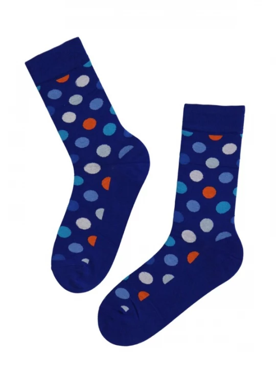 Foto van product Sokisahtel Sokken 'ROLF men's socks with dots' blauw