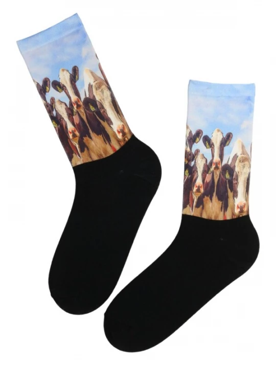 Foto van product Sokisahtel Sokken 'RURAL LIFE print pattern socks' gemengde kleuren
