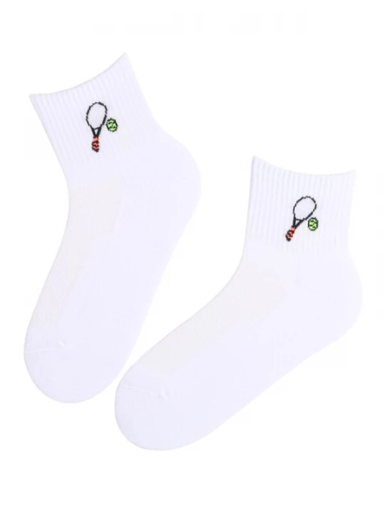 Foto van product Sokisahtel Sokken 'TENNIS athletic socks' wit