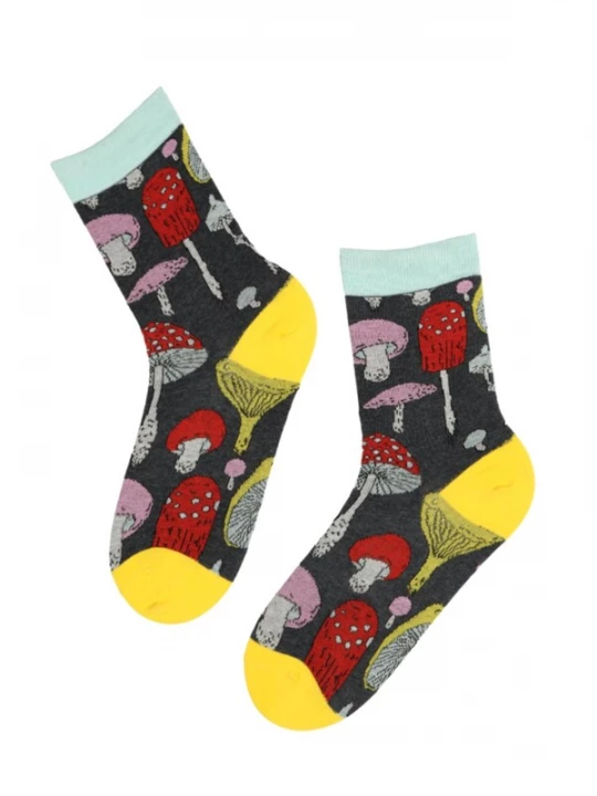 Foto van product Sokisahtel Sokken 'WOODSTOCK mysterious mushroom socks' gemengde kleuren