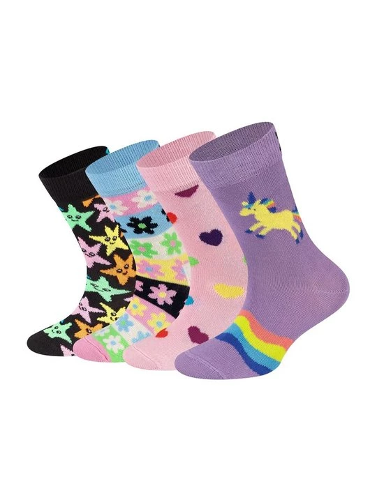 Foto van product Sokken Happy Socks donkerroze