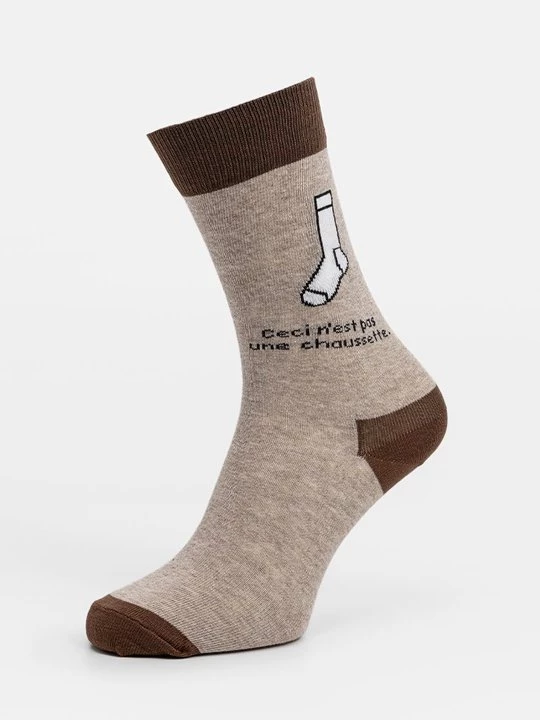 Foto van product Sokken Happy Socks lichtbruin