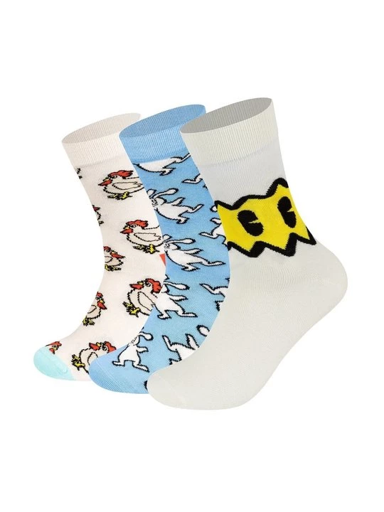 Foto van product Sokken Happy Socks wit