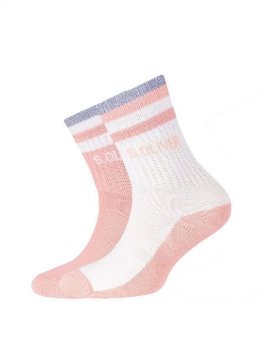 Foto van product Sokken in een 2-pack met logoprint s.Oliver