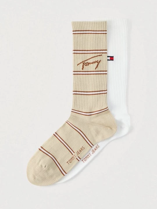 Foto van product Sokken Tommy Hilfiger zandkleur