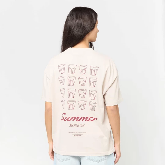 Foto van product Solana Heavy Oversized Tee Pegador beżowy