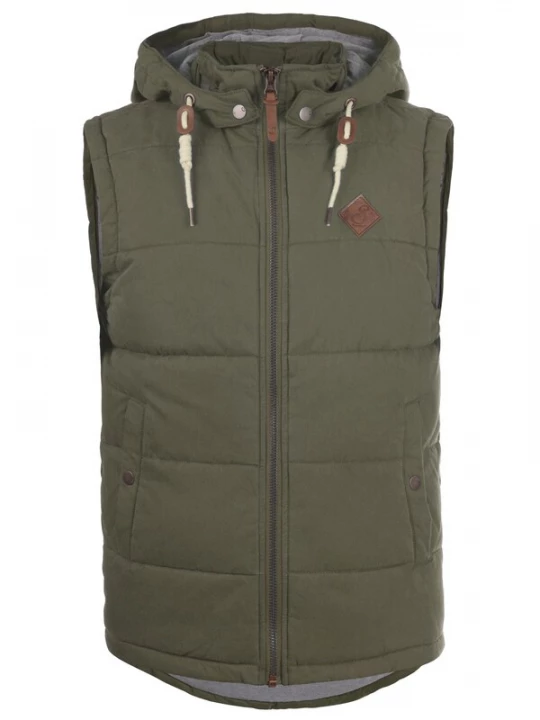 Foto van product !Solid Bodywarmer 'Dry' bruin / groen