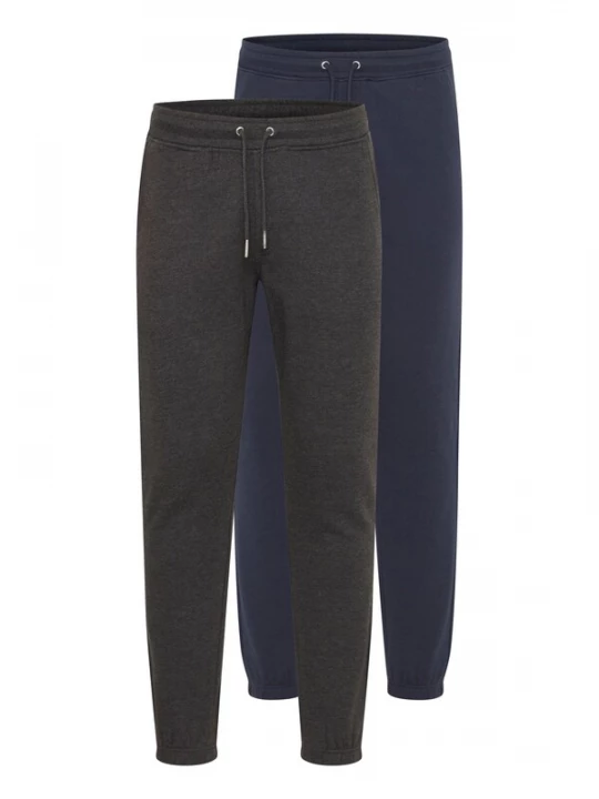 Foto van product !Solid Broek 'Colineo' donkerblauw / antraciet