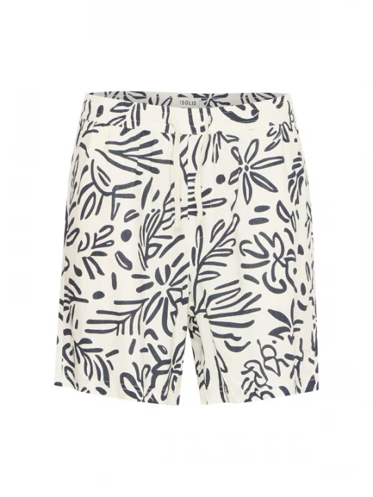 Foto van product !Solid Broek 'SDLiam' marine / wit