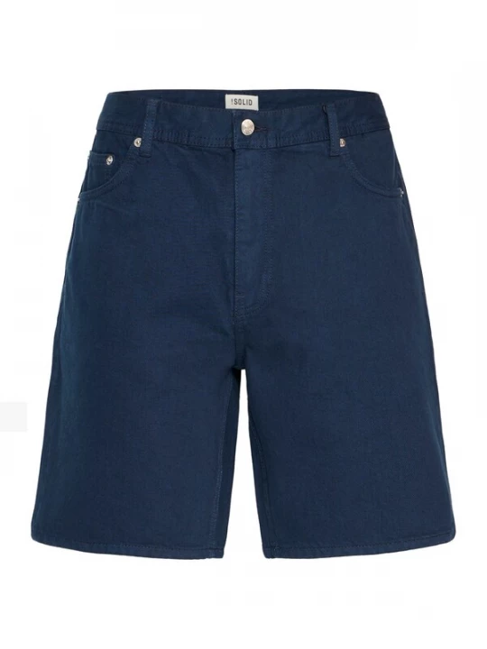 Foto van product !Solid Broek ' SDRYAN COLOUR SHO ' blauw