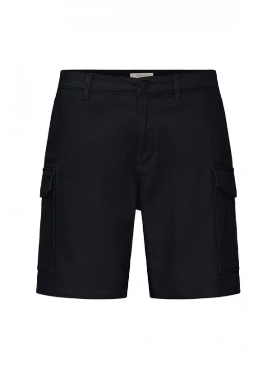 Foto van product !Solid Cargobroek ' SDMohan Stretch ' zwart