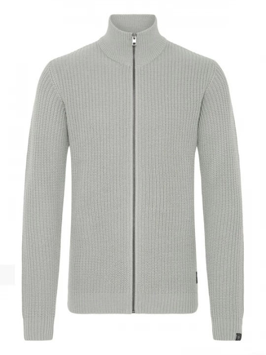 Foto van product !Solid Gebreid vest 'Arno' grijs