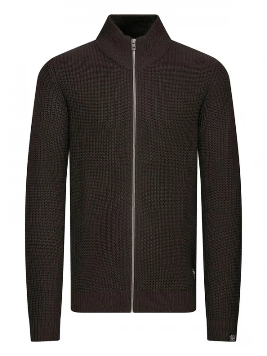 Foto van product !Solid Gebreid vest 'Arno' zwart