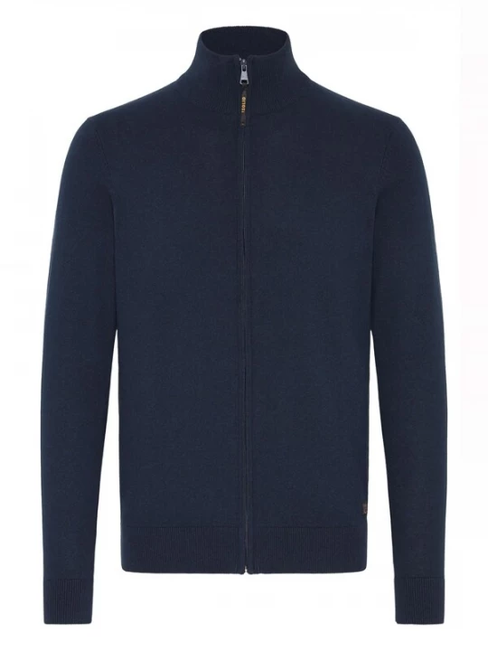 Foto van product !Solid Gebreid vest ' SDAKALAS ' blauw
