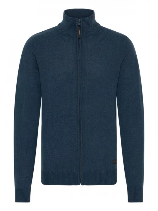 Foto van product !Solid Gebreid vest ' SDBABAL ' blauw