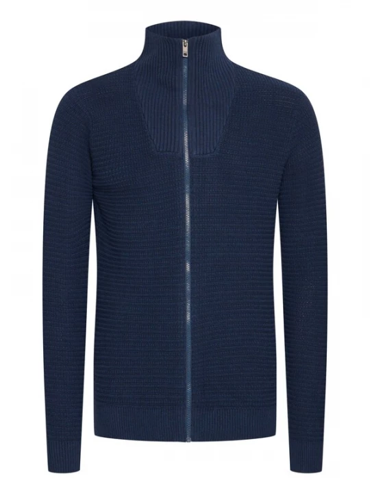 Foto van product !Solid Gebreid vest ' SDRECONE ' blauw